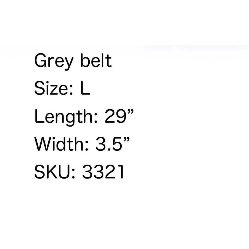 No Brand grey thick